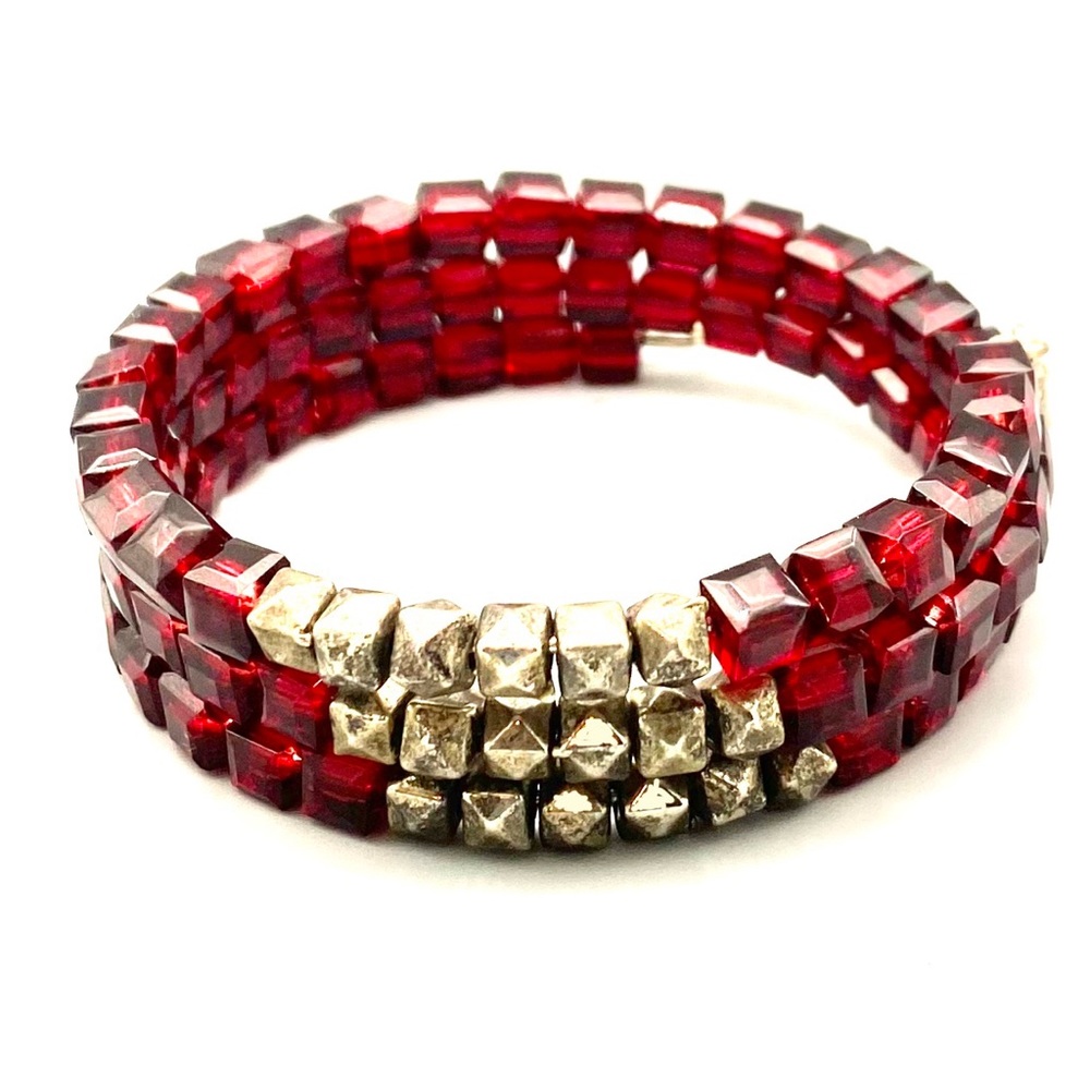 Roman signed wrap bracelet
